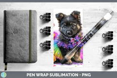 GorgeousDogs 05 Rainbow Summer Pen Wrap design.