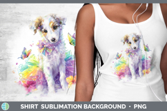 GorgeousDogs 05 Rainbow Summer Shirt design.
