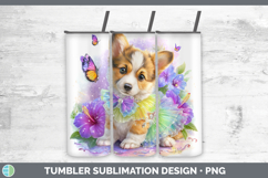 GorgeousDogs 05 Rainbow Summer Tumbler design.