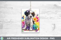 GorgeousDogs 05 Rainbow Summer Air Freshener design.
