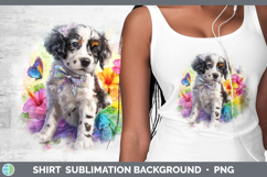 GorgeousDogs 05 Rainbow Summer Shirt design.