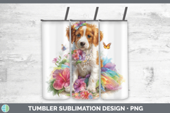 GorgeousDogs 05 Rainbow Summer Tumbler design.