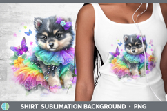 GorgeousDogs 05 Rainbow Summer Shirt design.