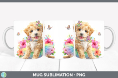 GorgeousDogs 05 Rainbow Summer Mug Wrap design.