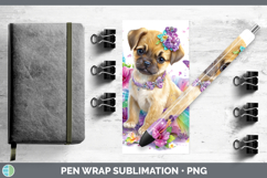 GorgeousDogs 05 Rainbow Summer Pen Wrap design.