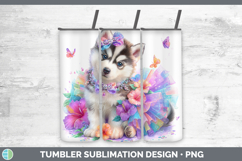 GorgeousDogs 05 Rainbow Summer Tumbler design.
