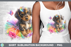 GorgeousDogs 05 Rainbow Summer Shirt design.