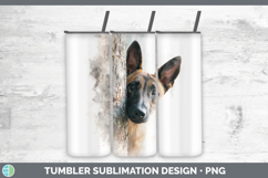 GorgeousDogs 05 Tree Peek Tumbler design.