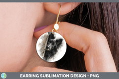 GorgeousDogs 05 Tree Peek Round Earrings design.