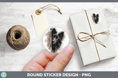 GorgeousDogs 05 Tree Peek Stickers design.