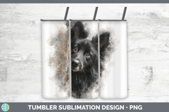 GorgeousDogs 05 Tree Peek Tumbler design.