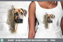 GorgeousDogs 05 Tree Peek Shirt design.