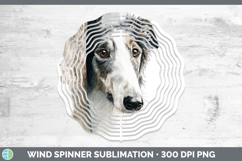 GorgeousDogs 05 Tree Peek Wind Spinner design.