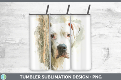 GorgeousDogs 05 Tree Peek Tumbler design.