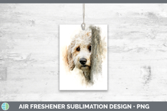 GorgeousDogs 05 Tree Peek Air Freshener design.