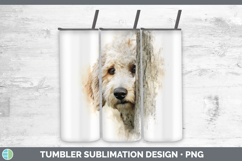 GorgeousDogs 05 Tree Peek Tumbler design.