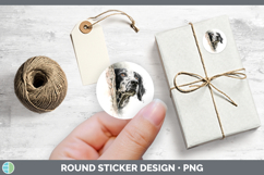 GorgeousDogs 05 Tree Peek Stickers design.