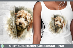 GorgeousDogs 05 Tree Peek Shirt design.