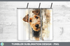 GorgeousDogs 05 Tree Peek Tumbler design.