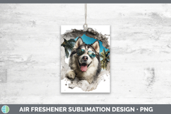 GorgeousDogs 3D Palm Tree Hole in he Wall Air Freshener design.