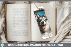 GorgeousDogs 3D Palm Tree Hole in he Wall Bookmark design.
