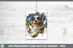 GorgeousDogs 3D Palm Tree Hole in he Wall Air Freshener design.