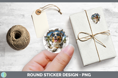 GorgeousDogs 3D Palm Tree Hole in he Wall Stickers design.