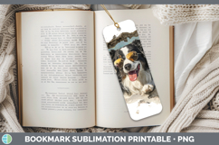 GorgeousDogs 3D Palm Tree Hole in he Wall Bookmark design.