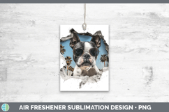 GorgeousDogs 3D Palm Tree Hole in he Wall Air Freshener design.