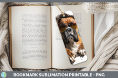 GorgeousDogs 3D Palm Tree Hole in he Wall Bookmark design.