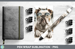 GorgeousDogs 3D Palm Tree Hole in he Wall Pen Wrap design.
