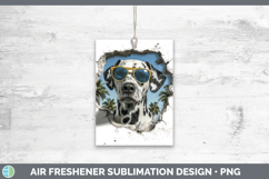 GorgeousDogs 3D Palm Tree Hole in he Wall Air Freshener design.