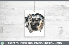 GorgeousDogs 3D Palm Tree Hole in he Wall Air Freshener design.