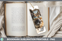 GorgeousDogs 3D Palm Tree Hole in he Wall Bookmark design.