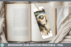 GorgeousDogs 3D Palm Tree Hole in he Wall Bookmark design.