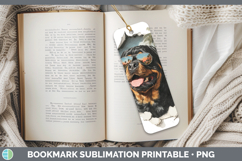 GorgeousDogs 3D Palm Tree Hole in he Wall Bookmark design.