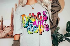 Funny dog png, Dogs are dope Sublimation Design Product Image 4