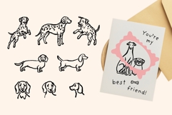 Hand-Drawn Dogs Cliparts Set Product Image 5
