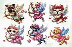 Dogs Cupid Valentine&#039;s Day Sublimation Product Image 7