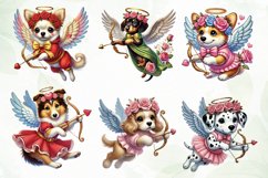 Dogs Cupid Valentine&#039;s Day Sublimation Product Image 3