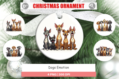 Dogs Emotion Ornament Product Image 1