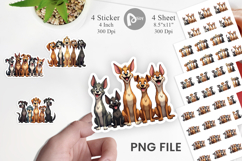 Dogs Emotion Sticker Product Image 1
