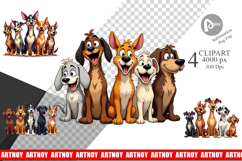 Dogs Emotion Clipart Product Image 1
