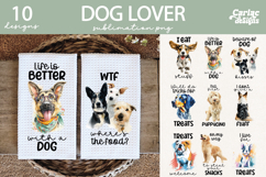 Dogs Kitchen Towel Sublimation