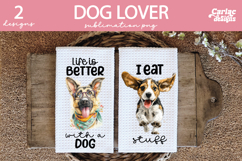 Dogs Kitchen Towel Sublimation