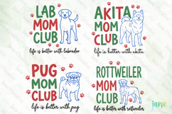 Dogs Mom Club SVG PNG Product Image 1