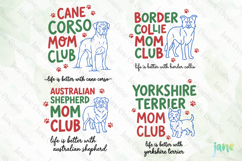Dogs Mom Club SVG PNG Product Image 1