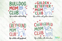 Dogs Mom Club SVG PNG Product Image 1