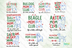 Dogs Mom Club SVG PNG Bundle Product Image 4