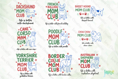 Dogs Mom Club SVG PNG Bundle Product Image 5